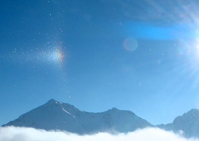 Halo und Nebensonne